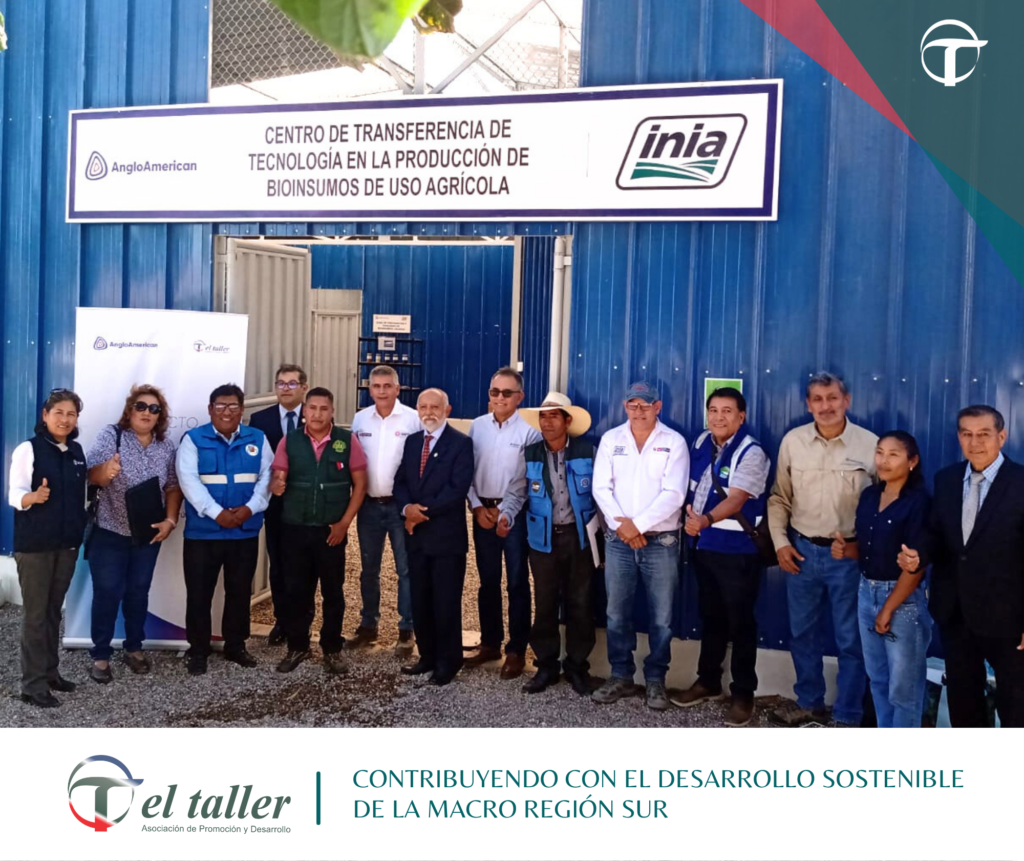 EL TALLER PROMOVIENDO EL USO DE BIOINSUMOS AGRÍCOLAS
