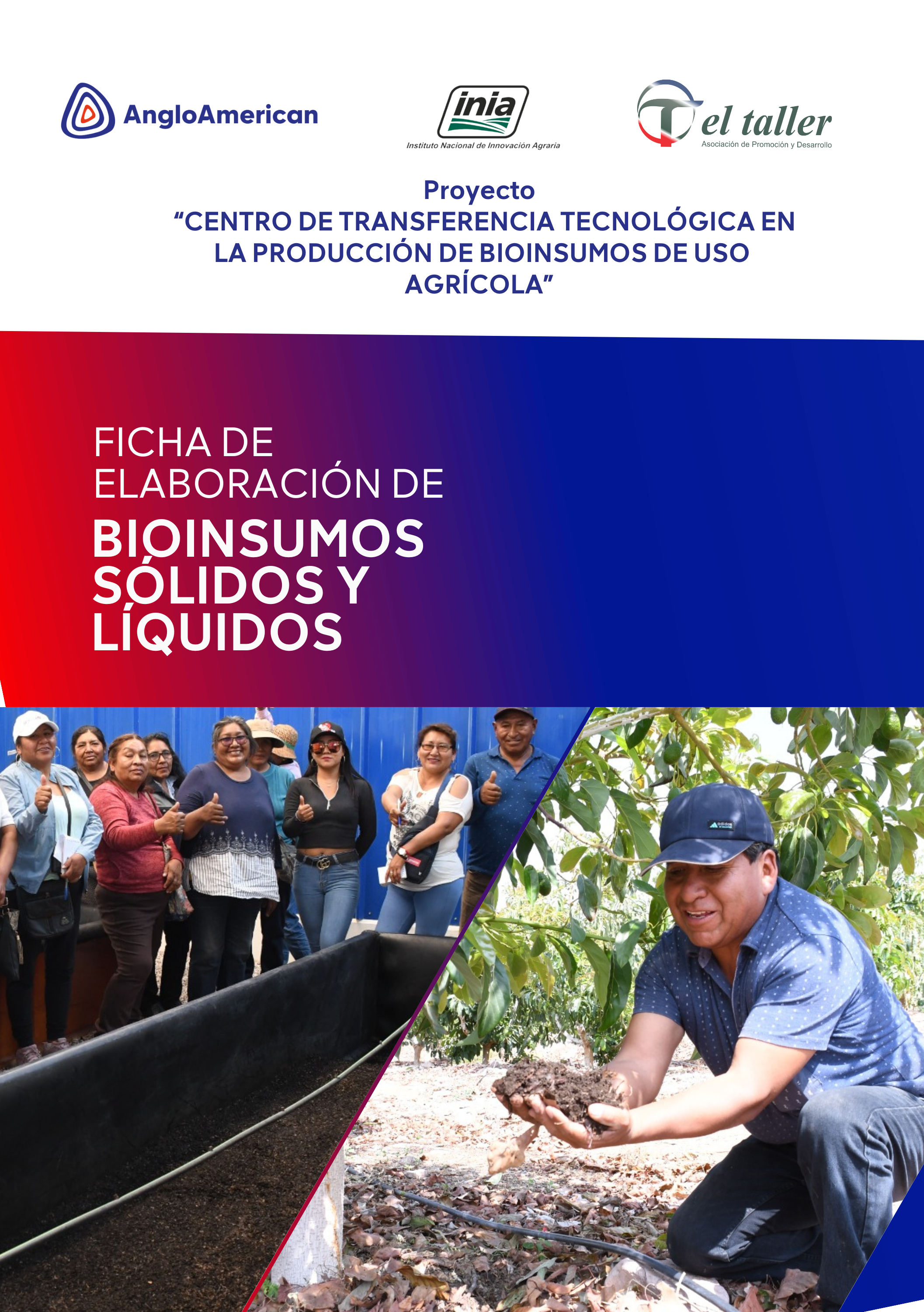 Ficha de elaboración de bioinsumos sólidos y líquidos